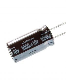 خازن الکترولیت 1000 میکرو فاراد 10 ولت 1000uf-10v